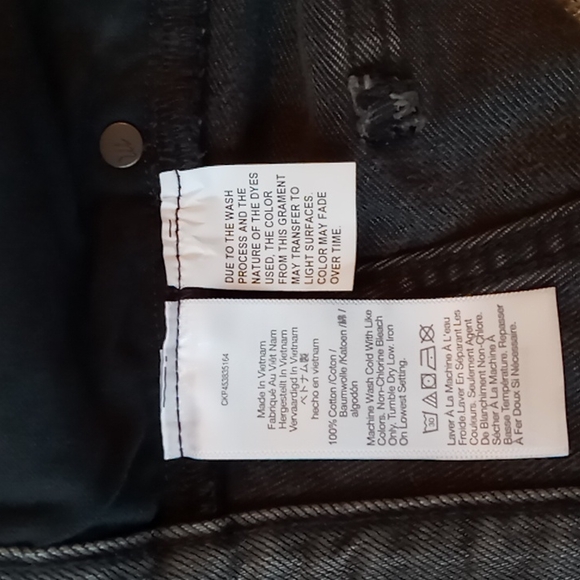 MADEWELL Grey Relaxed Denim Shorts in Bienville Wash 31 - Picture 7 of 13